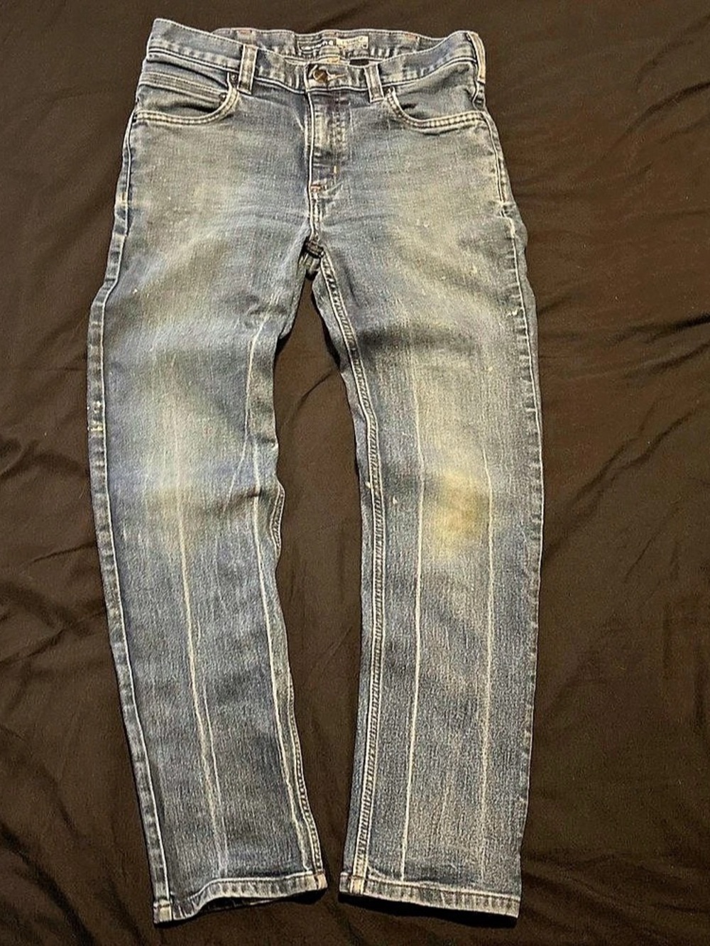 Carhartt Relaxed Straight Jeans Men's Waist 30x30 Blue